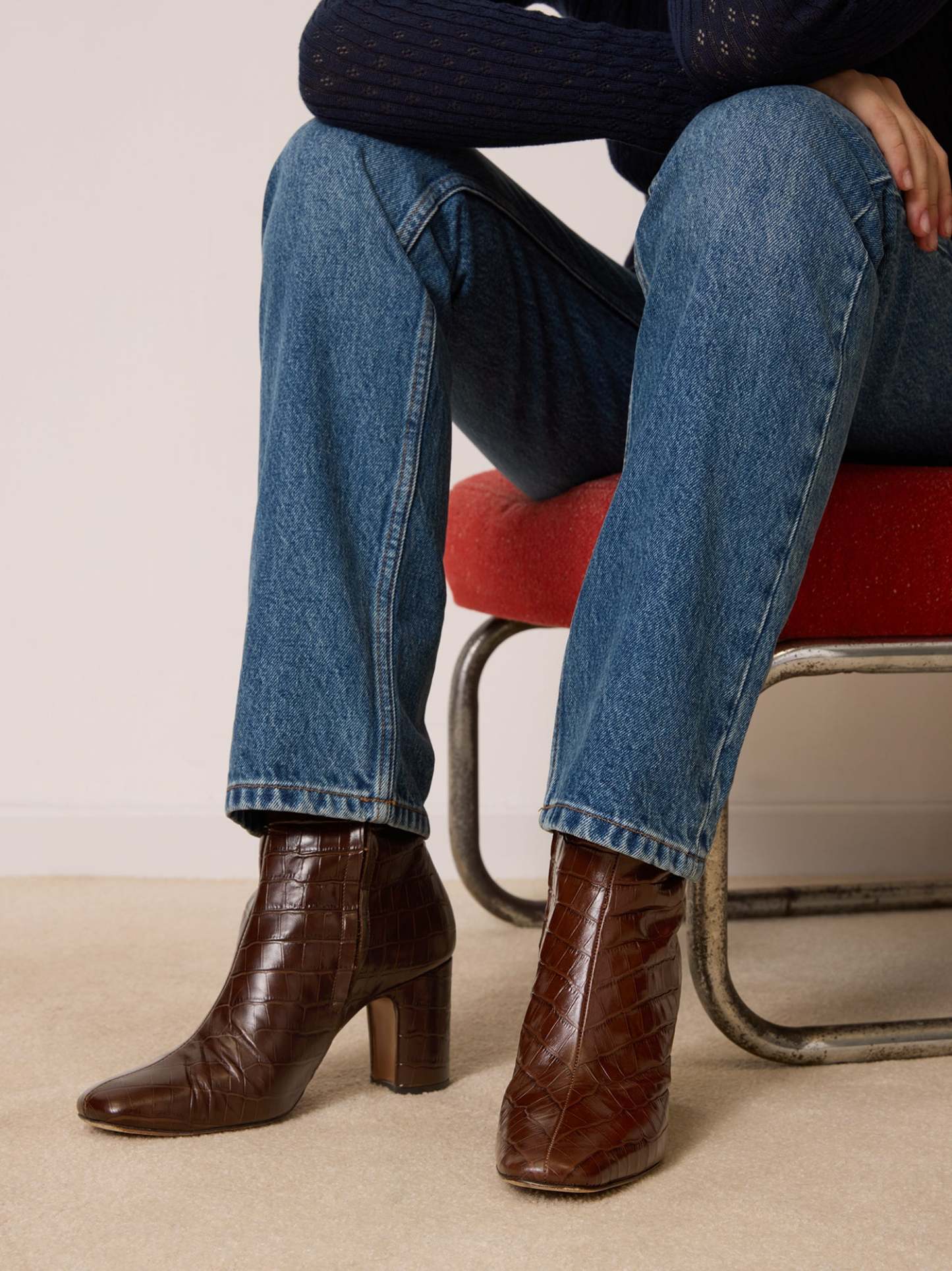 Bottines CLAUDIA - CRO CHOCO