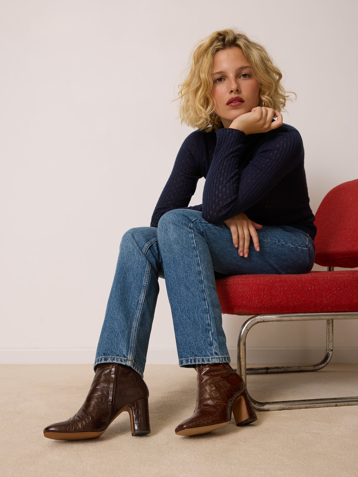 Bottines CLAUDIA - CRO CHOCO