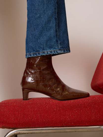 Bottines Doria - Chocolat