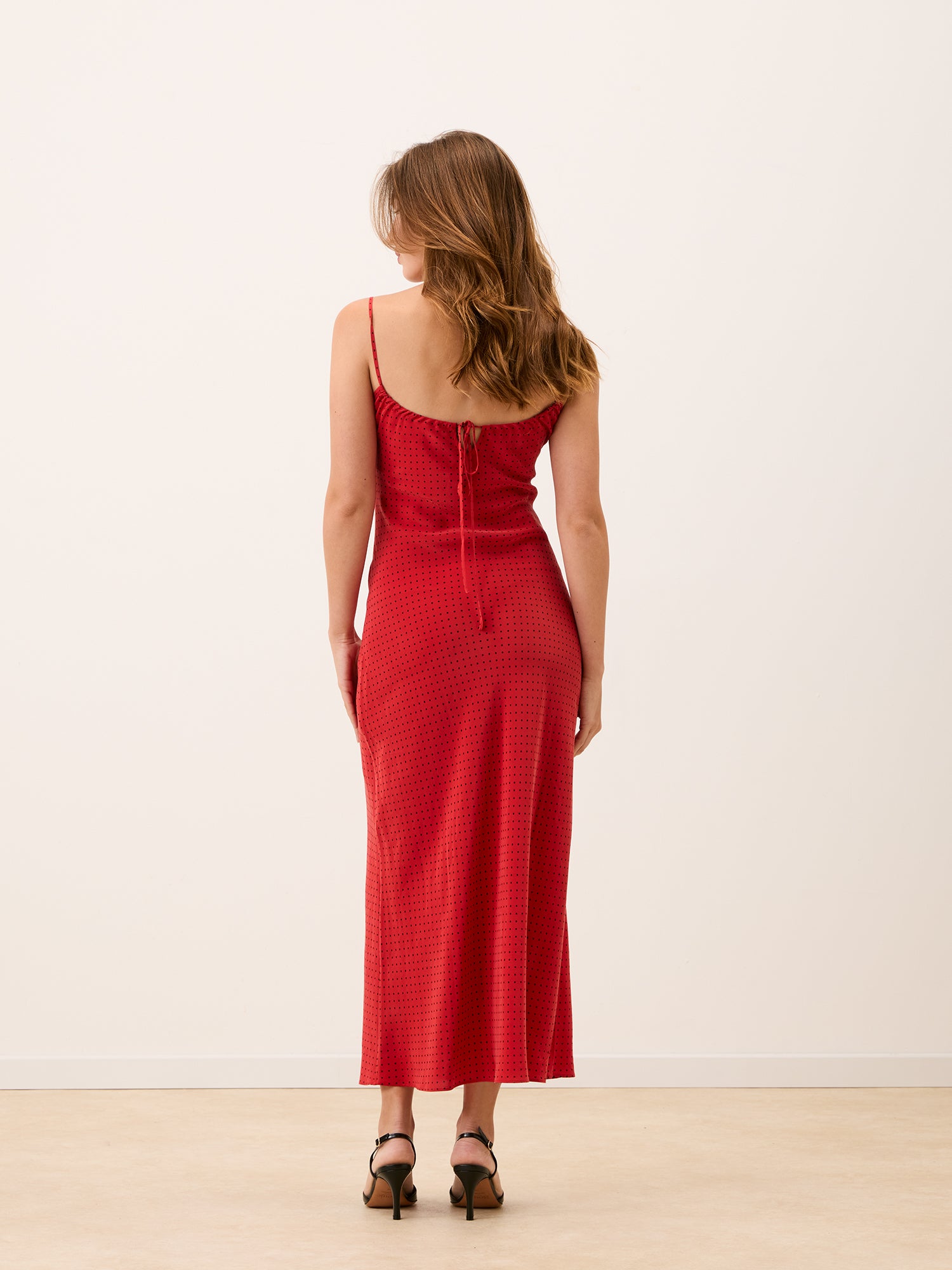 Robe GEMMA - PLUMETIS  ROUGE