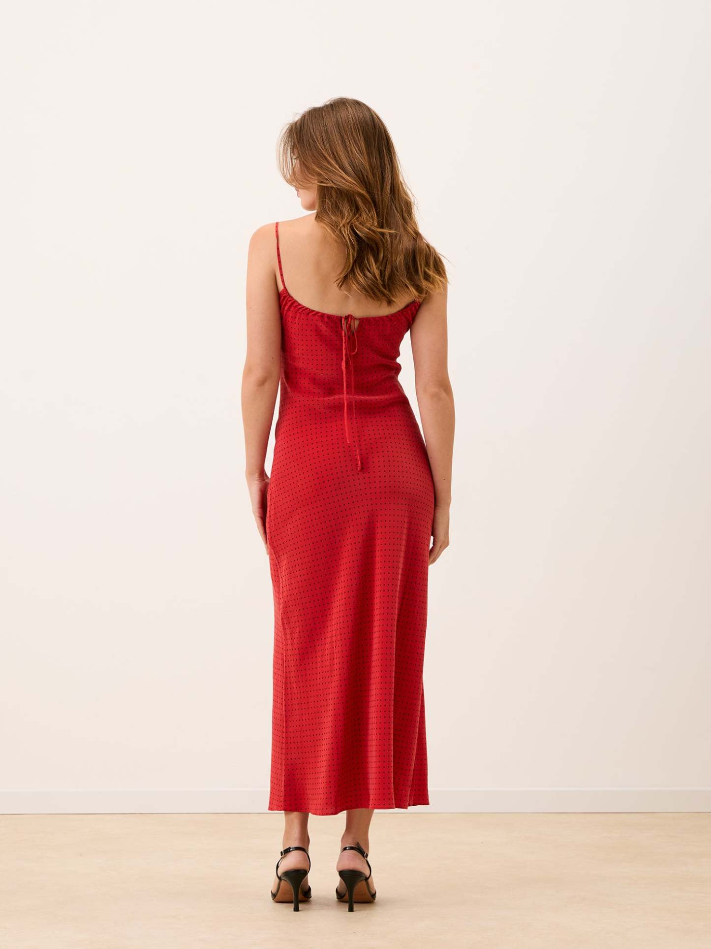 Robe GEMMA - PLUMETIS  ROUGE