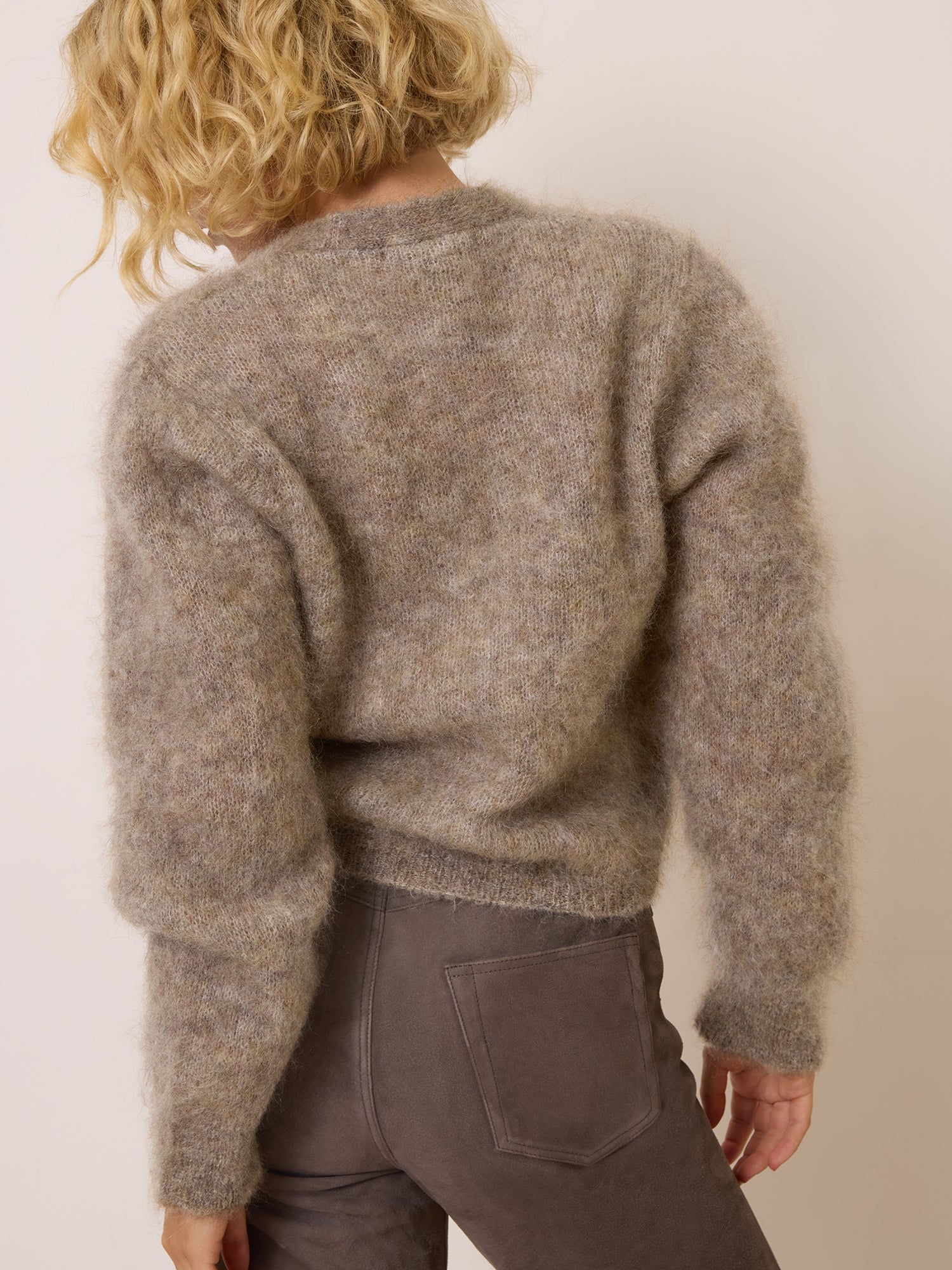 Cardigan NONA - Uni Taupe