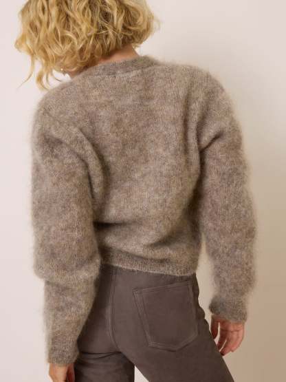 Cardigan NONA - Uni Taupe