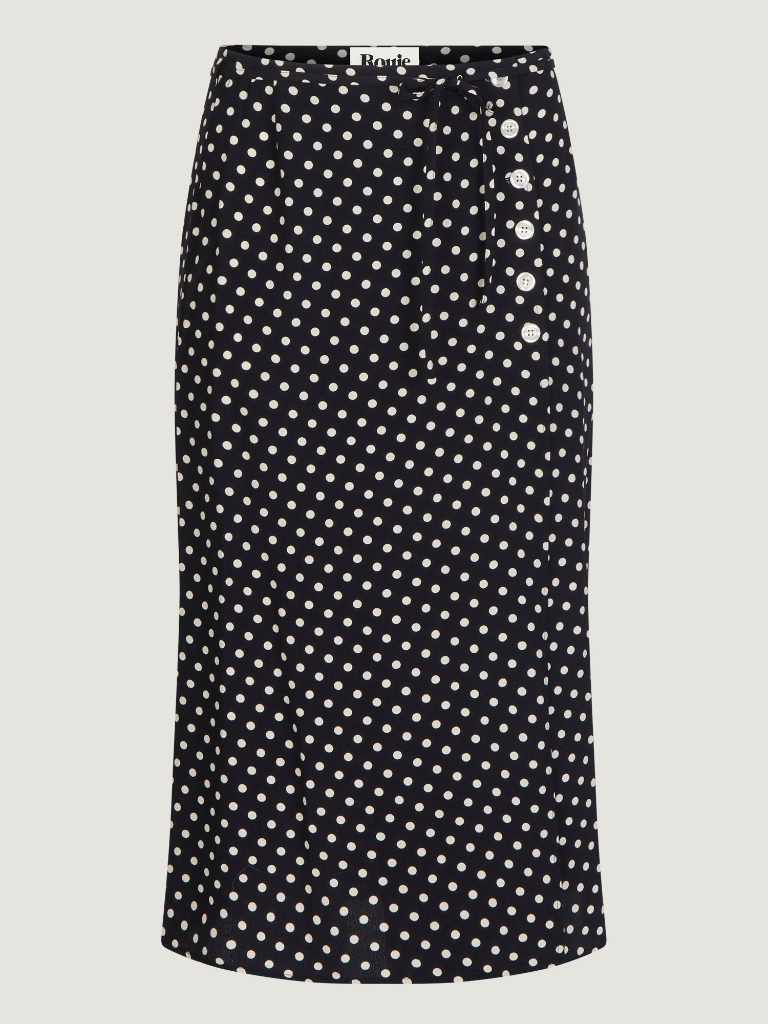 Jupe GLORIA - Pois Carmen Noir