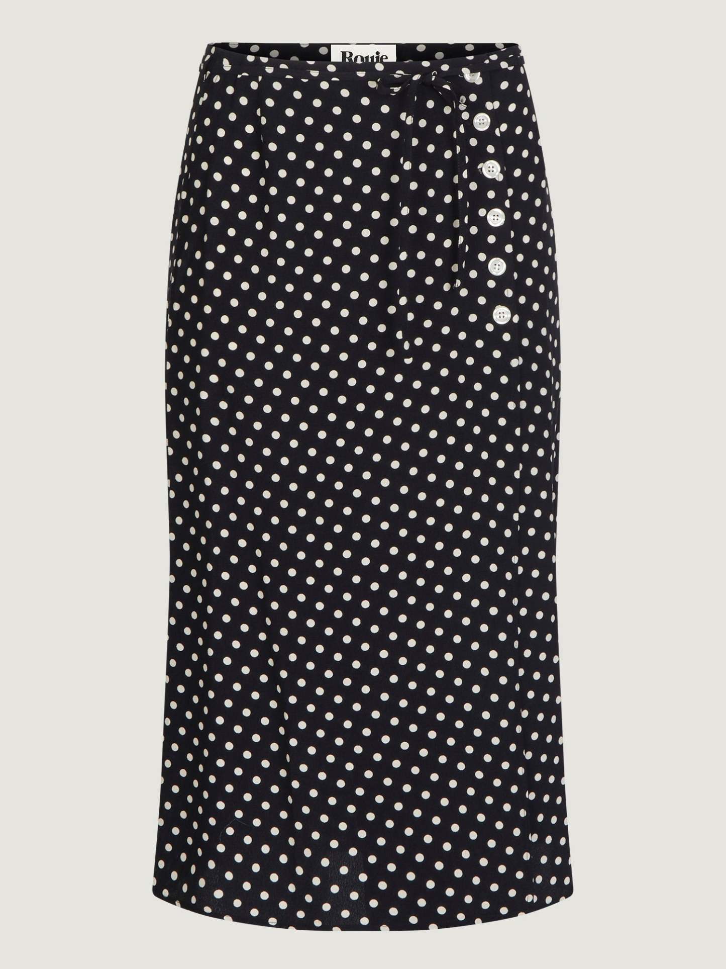 Jupe GLORIA - Pois Carmen Noir
