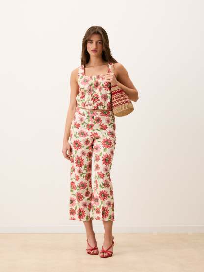 Pantalon GONTRAN - SUNFLOWER ECRU