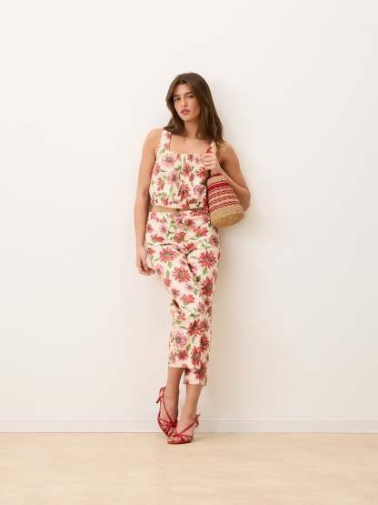 Pantalon GONTRAN - SUNFLOWER ECRU