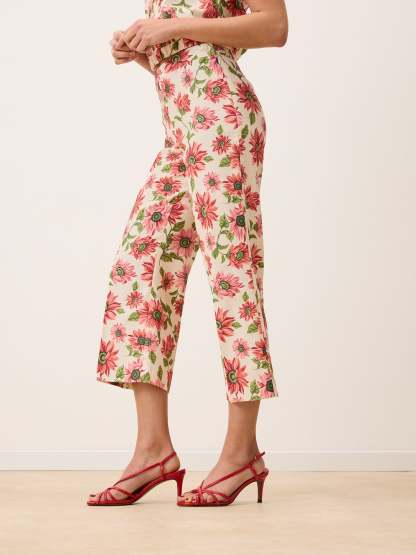 Pantalon GONTRAN - SUNFLOWER ECRU