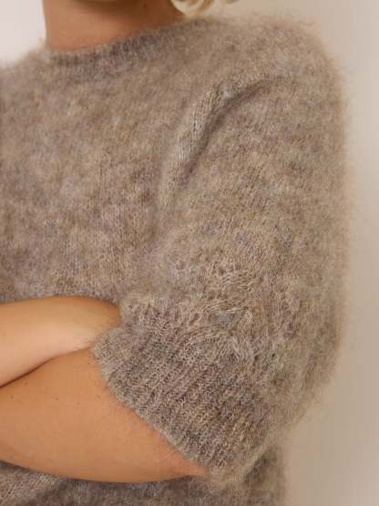 Pull OLIVIA - Uni Taupe