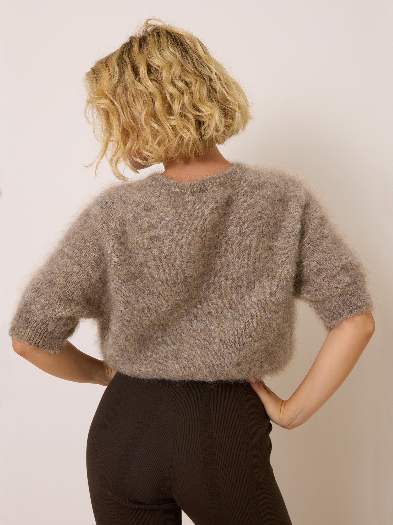 Pantalon GRACE - Uni Chocolat