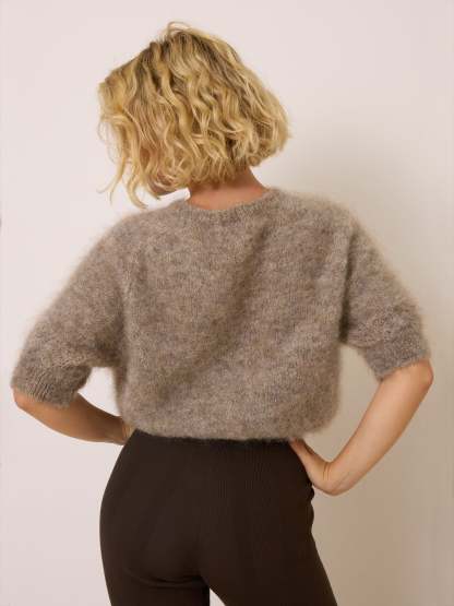 Pantalon GRACE - Uni Chocolat