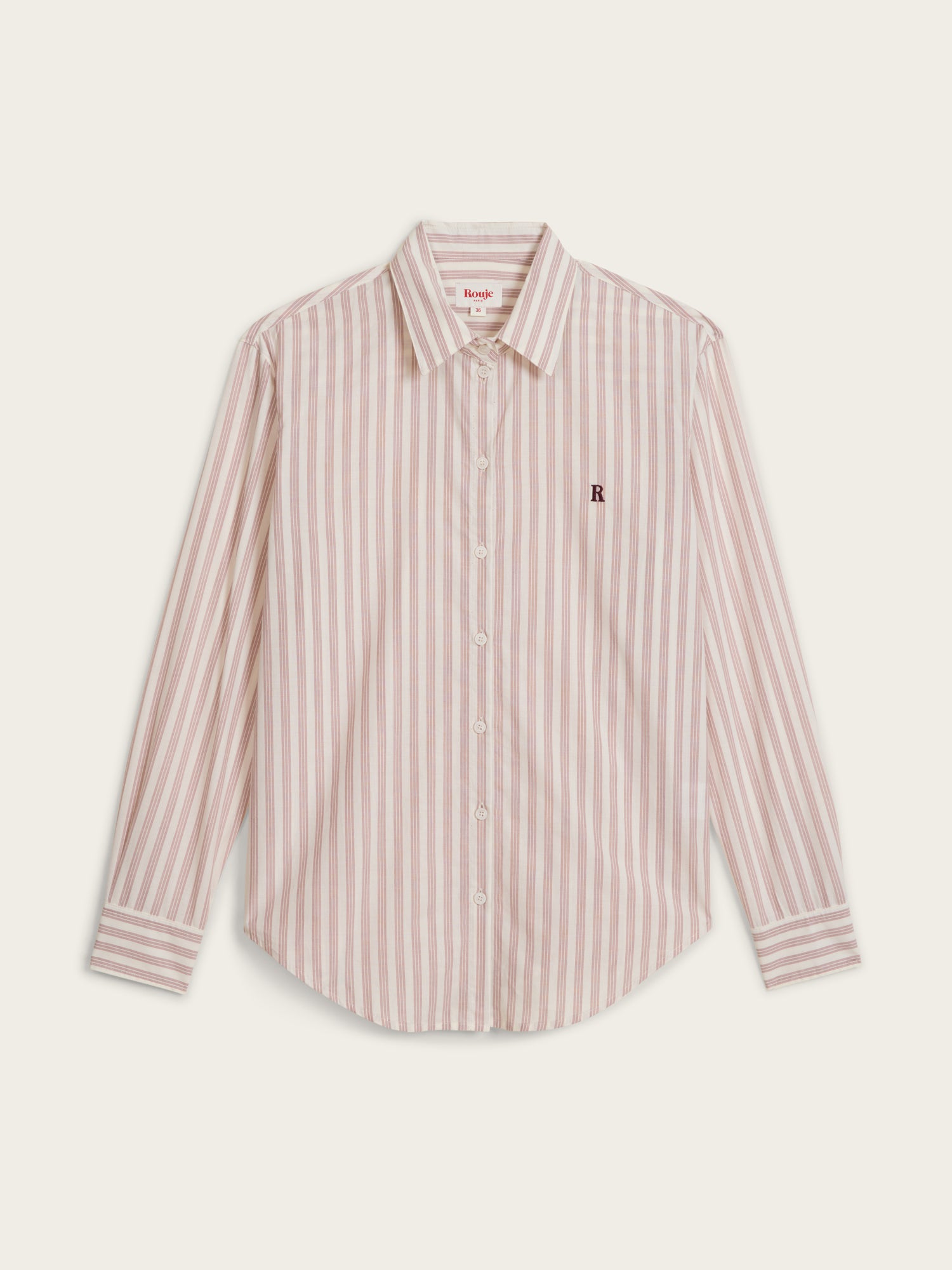 Chemise HARPER - Rayé Ecru