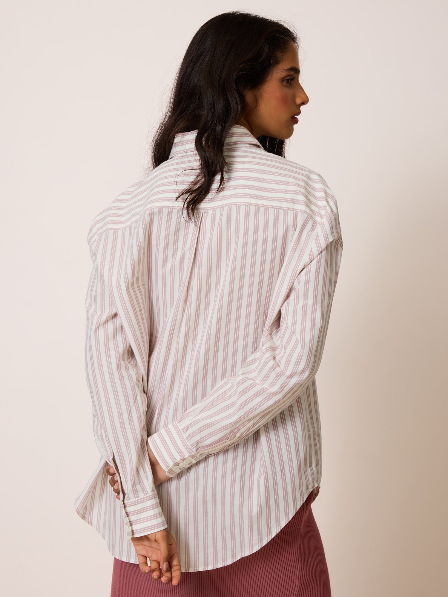Chemise HARPER - Rayé Ecru
