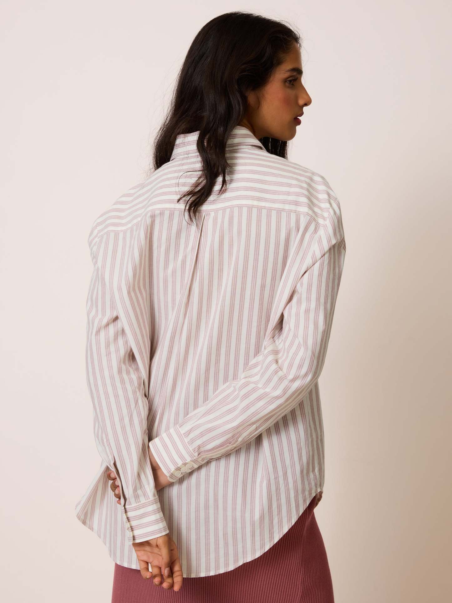 Chemise HARPER - Rayé Ecru