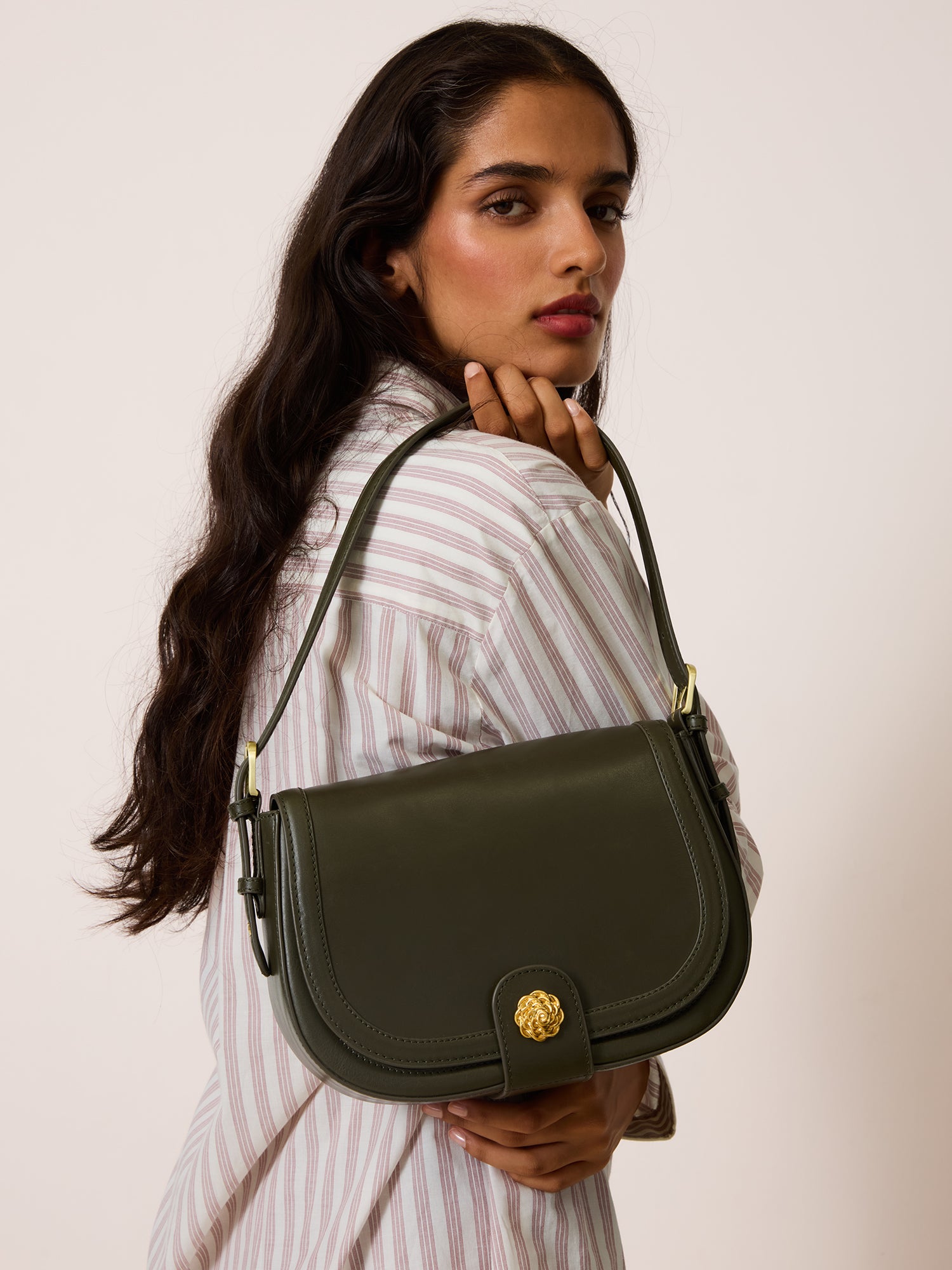Sac TROQUET - CUIR KAKI
