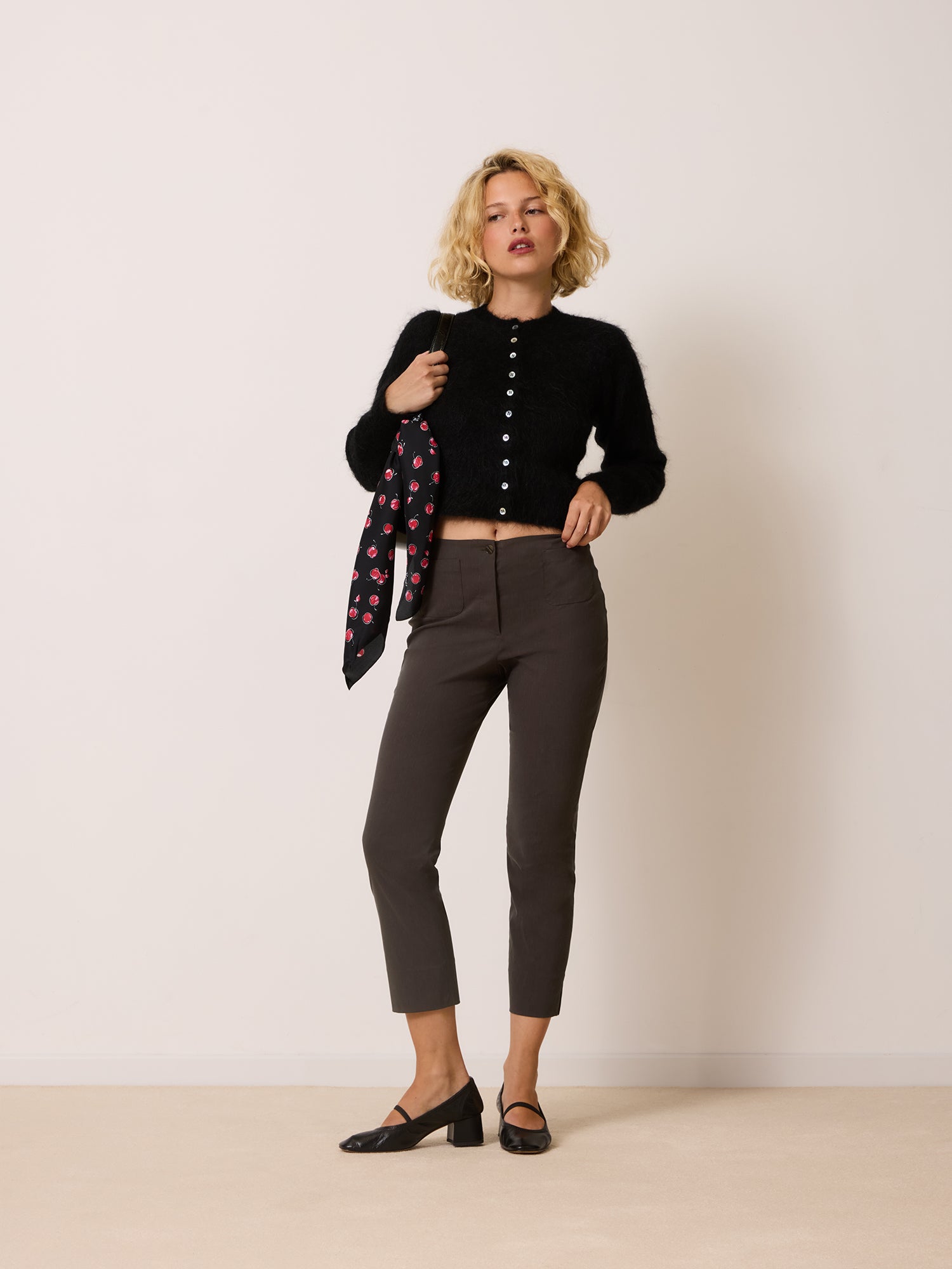 Pantalon HARRY - Uni Marron