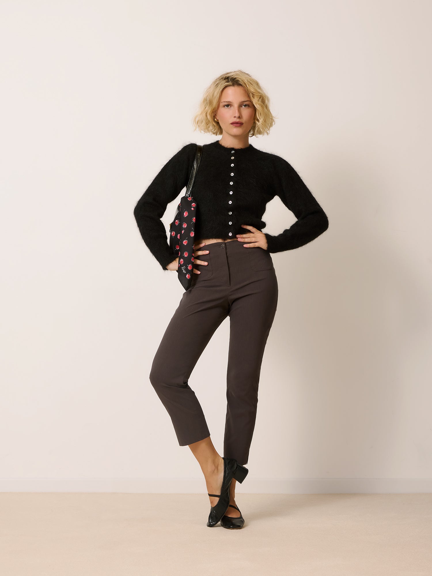 Pantalon HARRY - Uni Marron