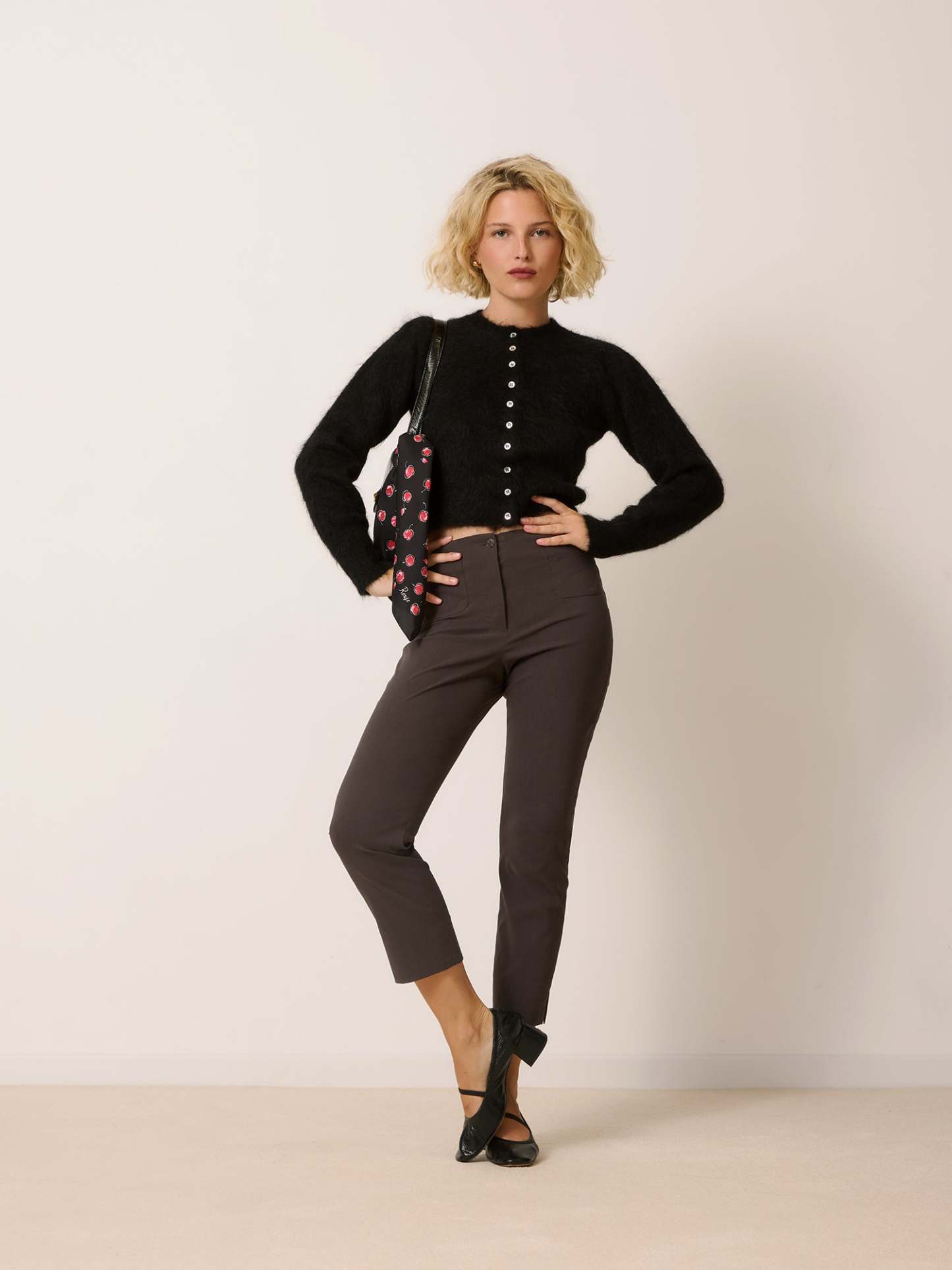 Pantalon HARRY - Uni Marron