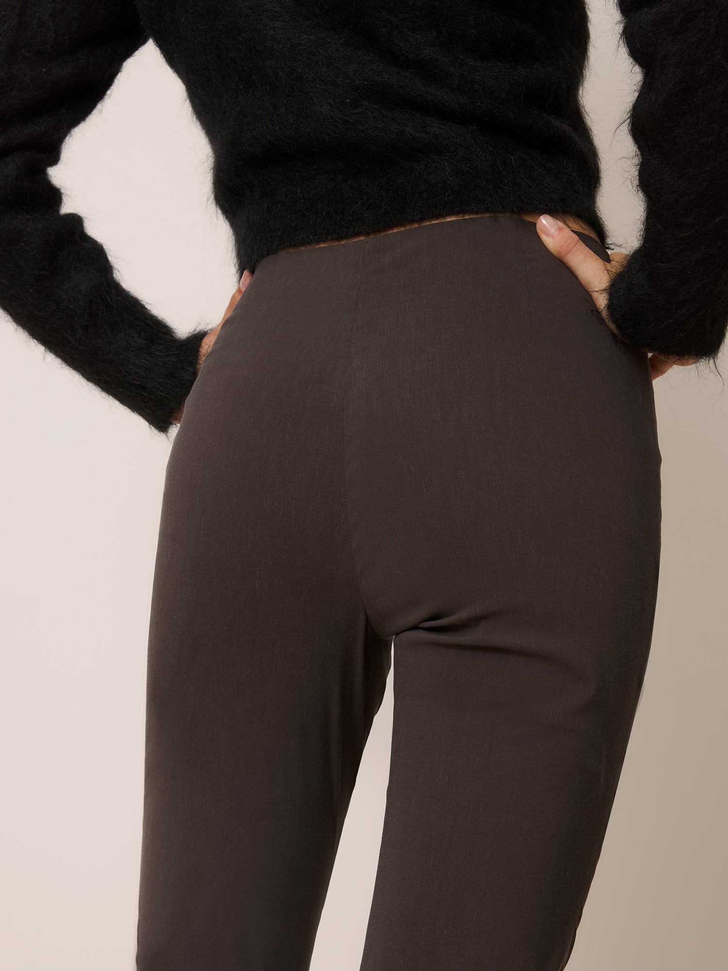 Pantalon HARRY - Uni Marron