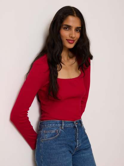 T-Shirt IVANKA - Uni Rouge