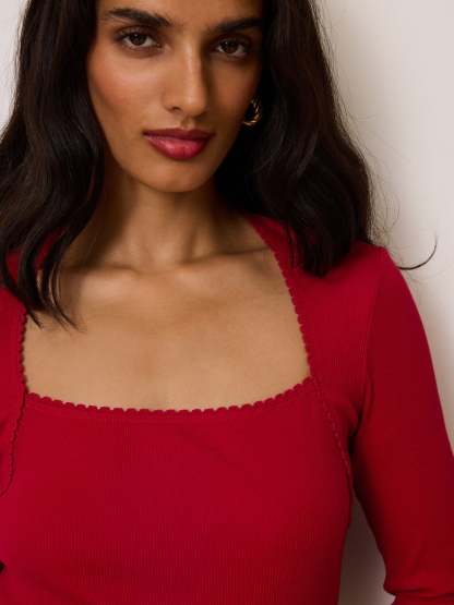 T-Shirt IVANKA - Uni Rouge