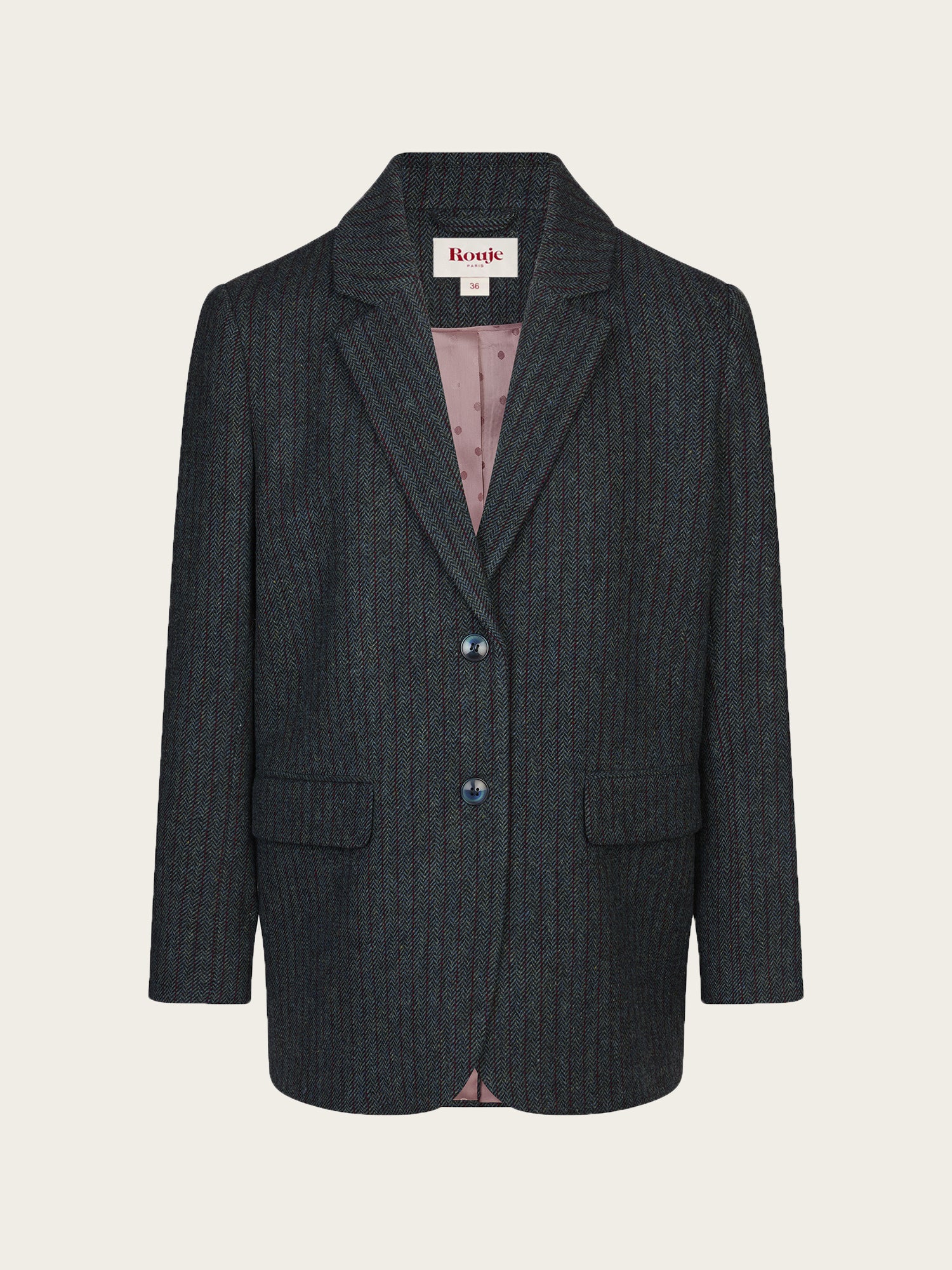 Veste JACQUES - Rayé Bleu