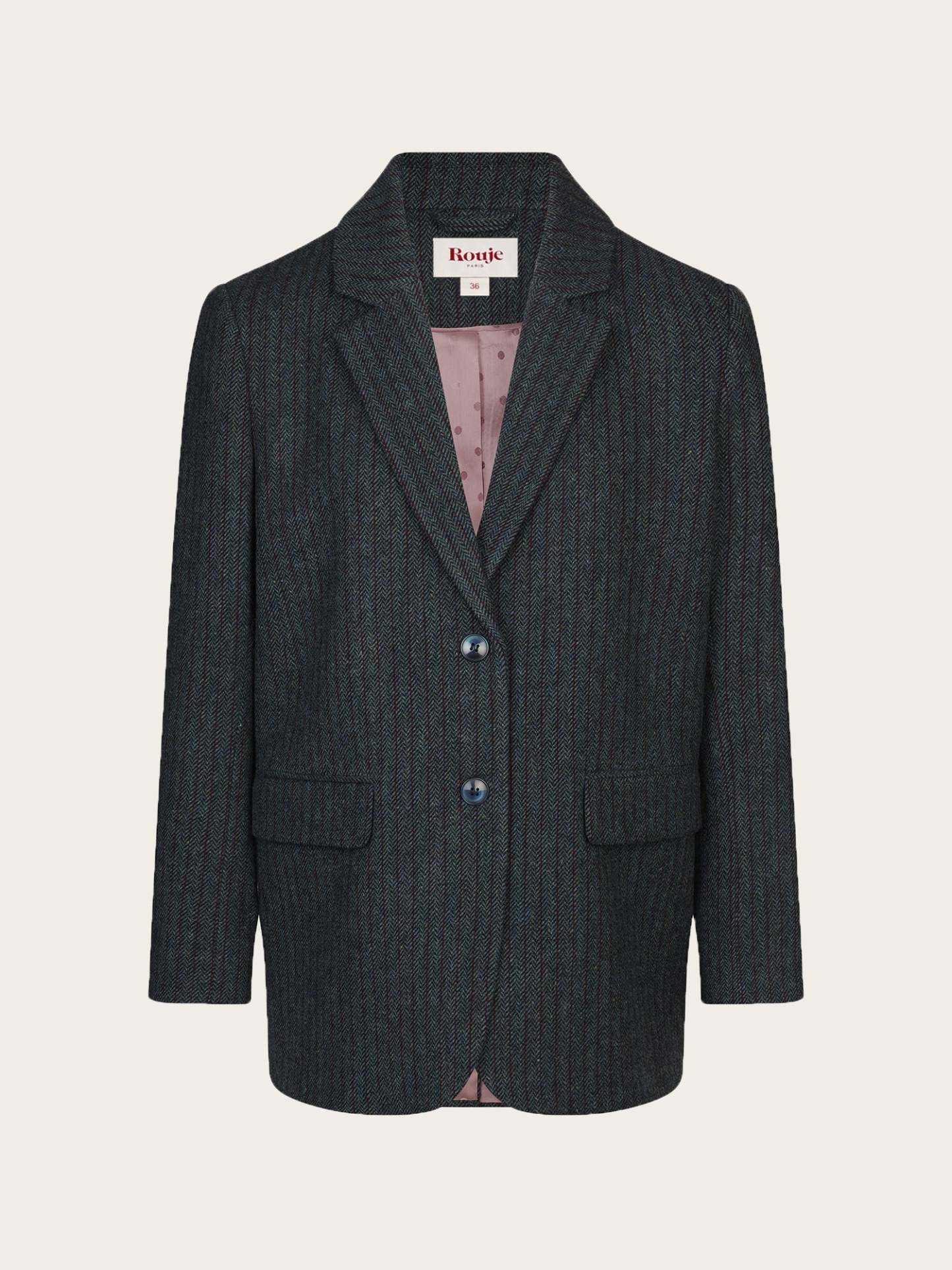 Veste JACQUES - Rayé Bleu