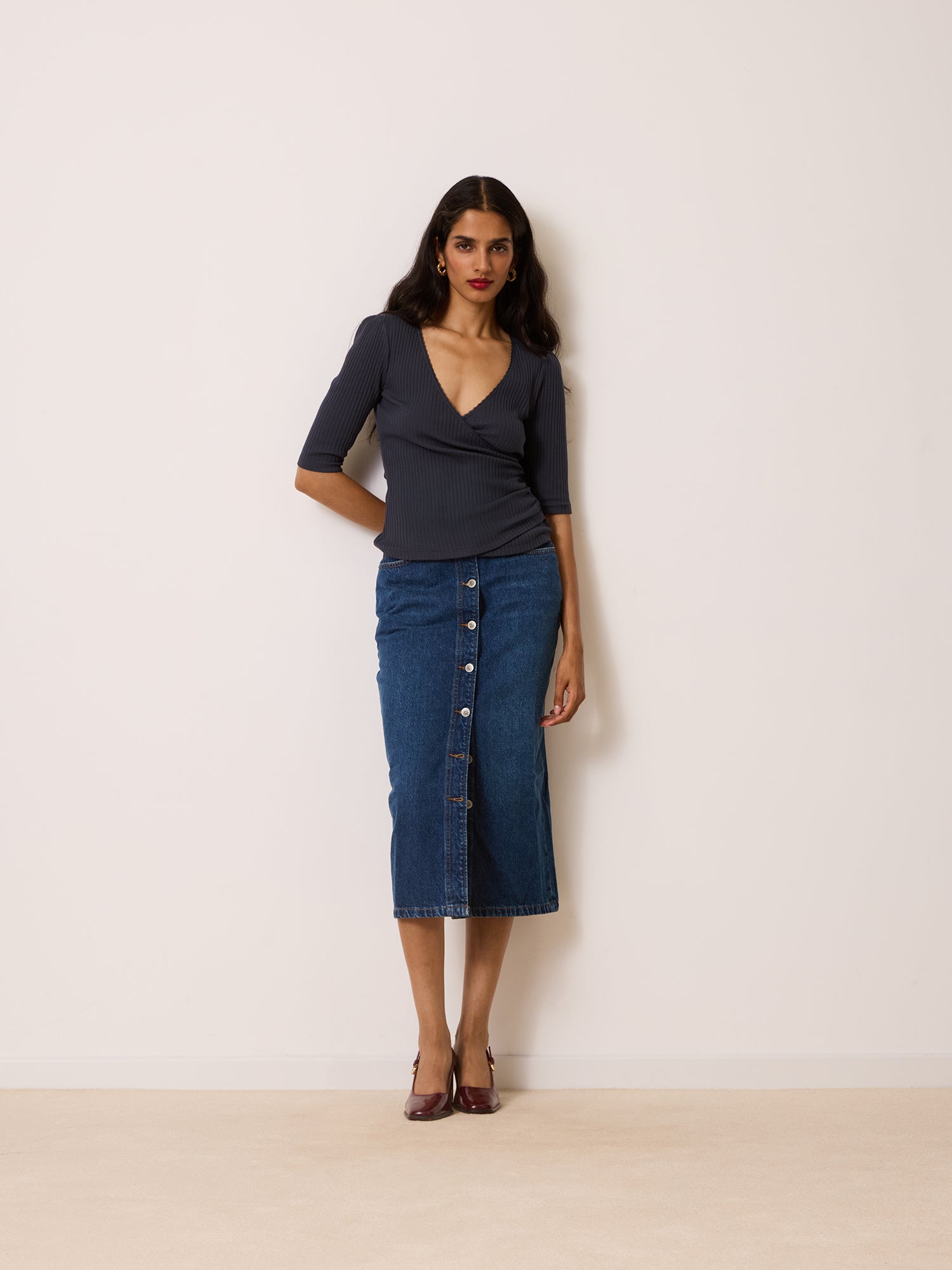 Jupe JORDIE - Denim Indigo original