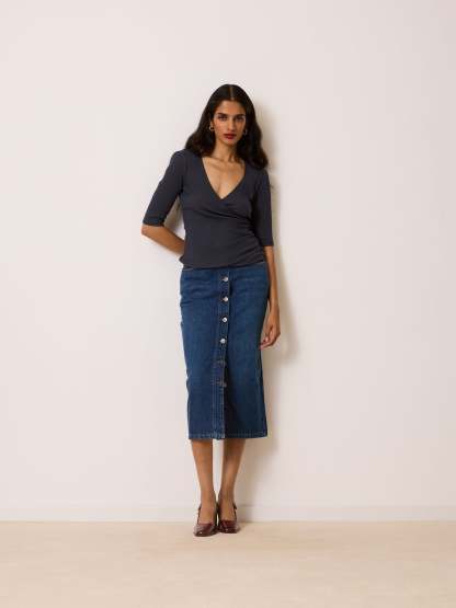 Jupe JORDIE - Denim Indigo original