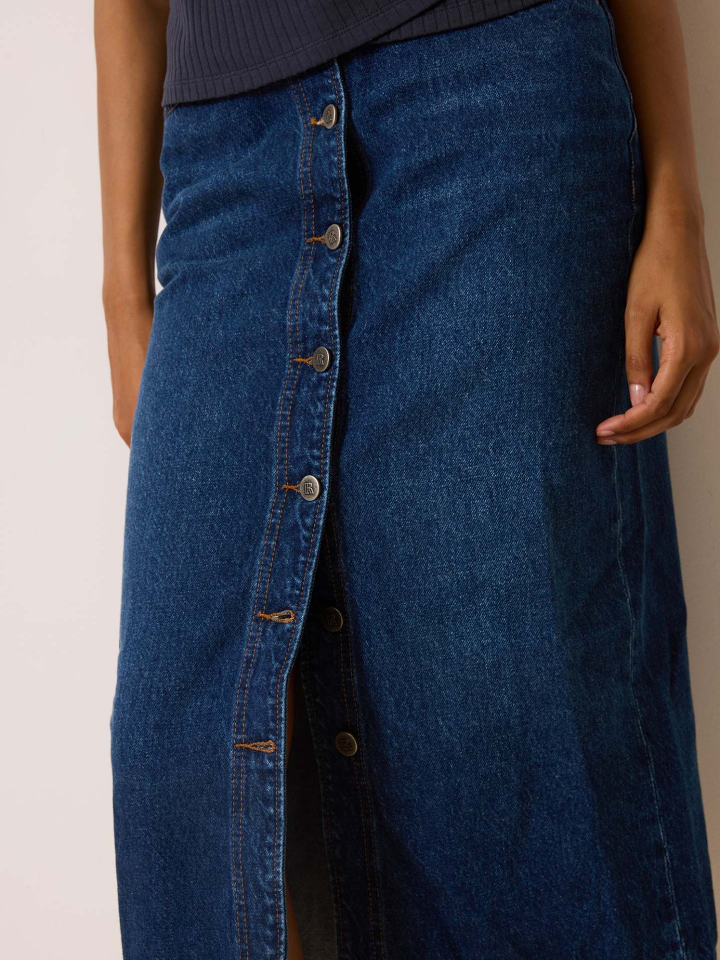 Jupe JORDIE - Denim Indigo original