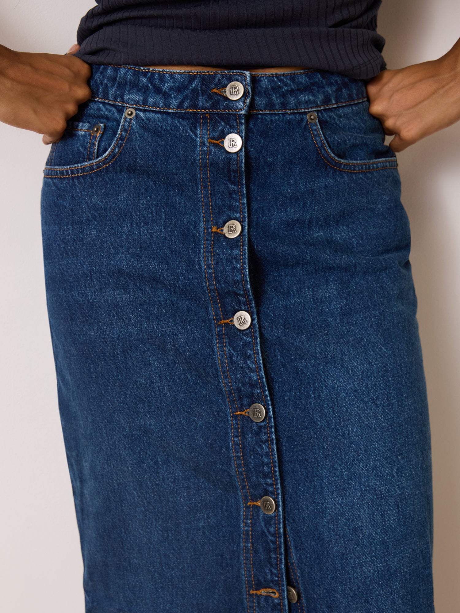 Jupe JORDIE - Denim Indigo original