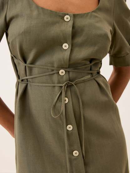 Robe JULIA  - Uni Amande