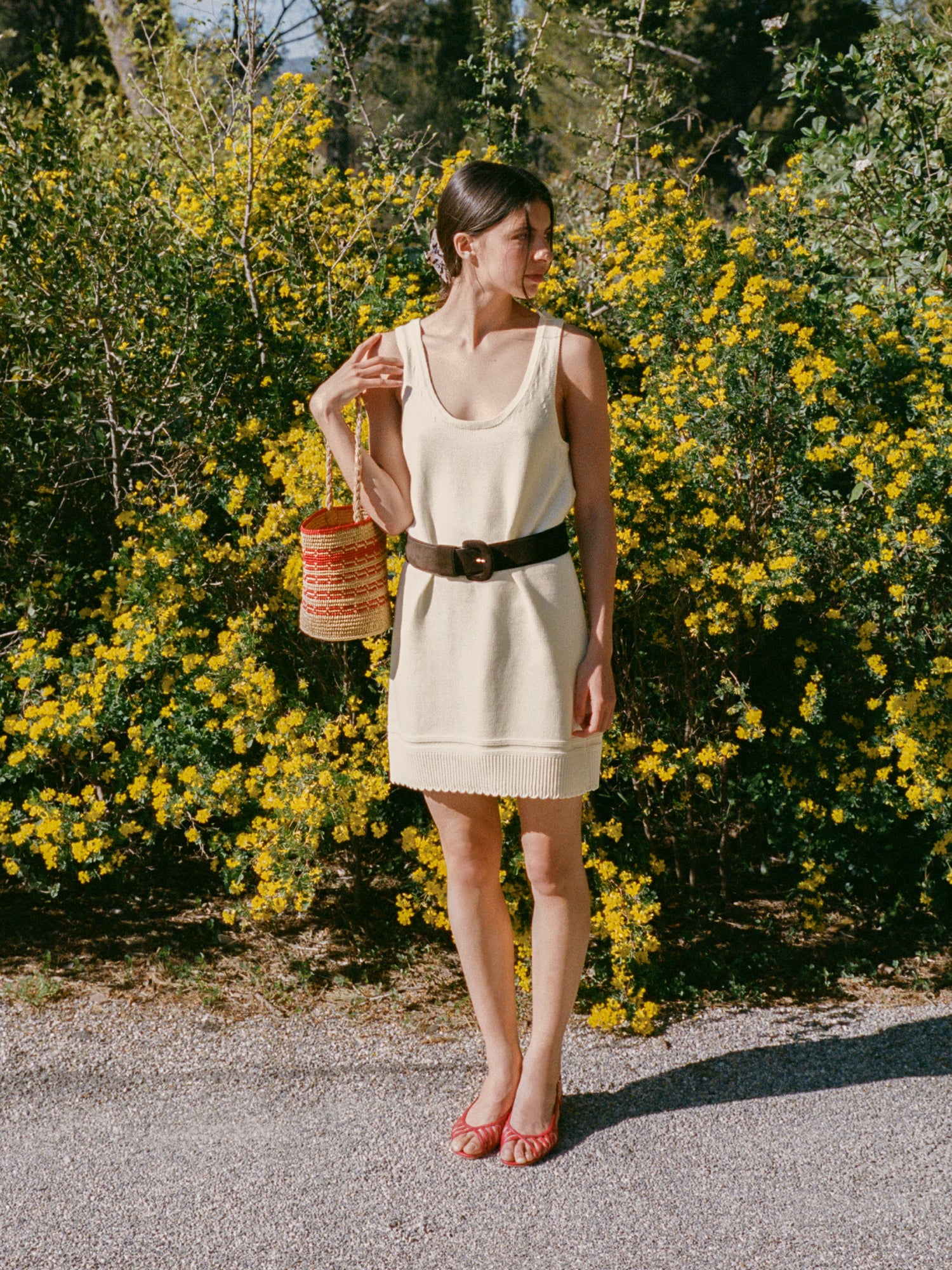Robe CHACHA - Uni Blanc