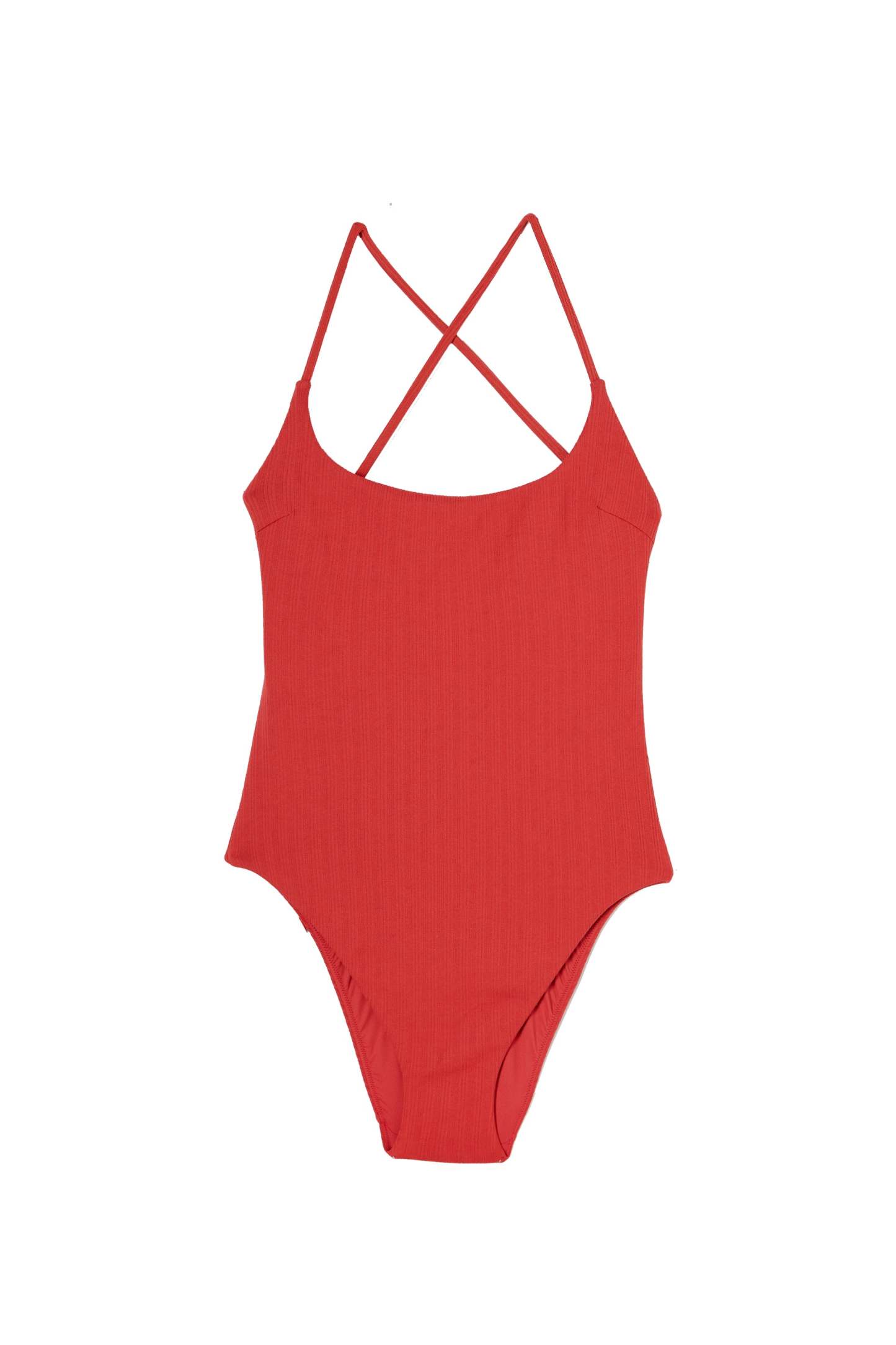 Maillot STELLA - Uni Rouge