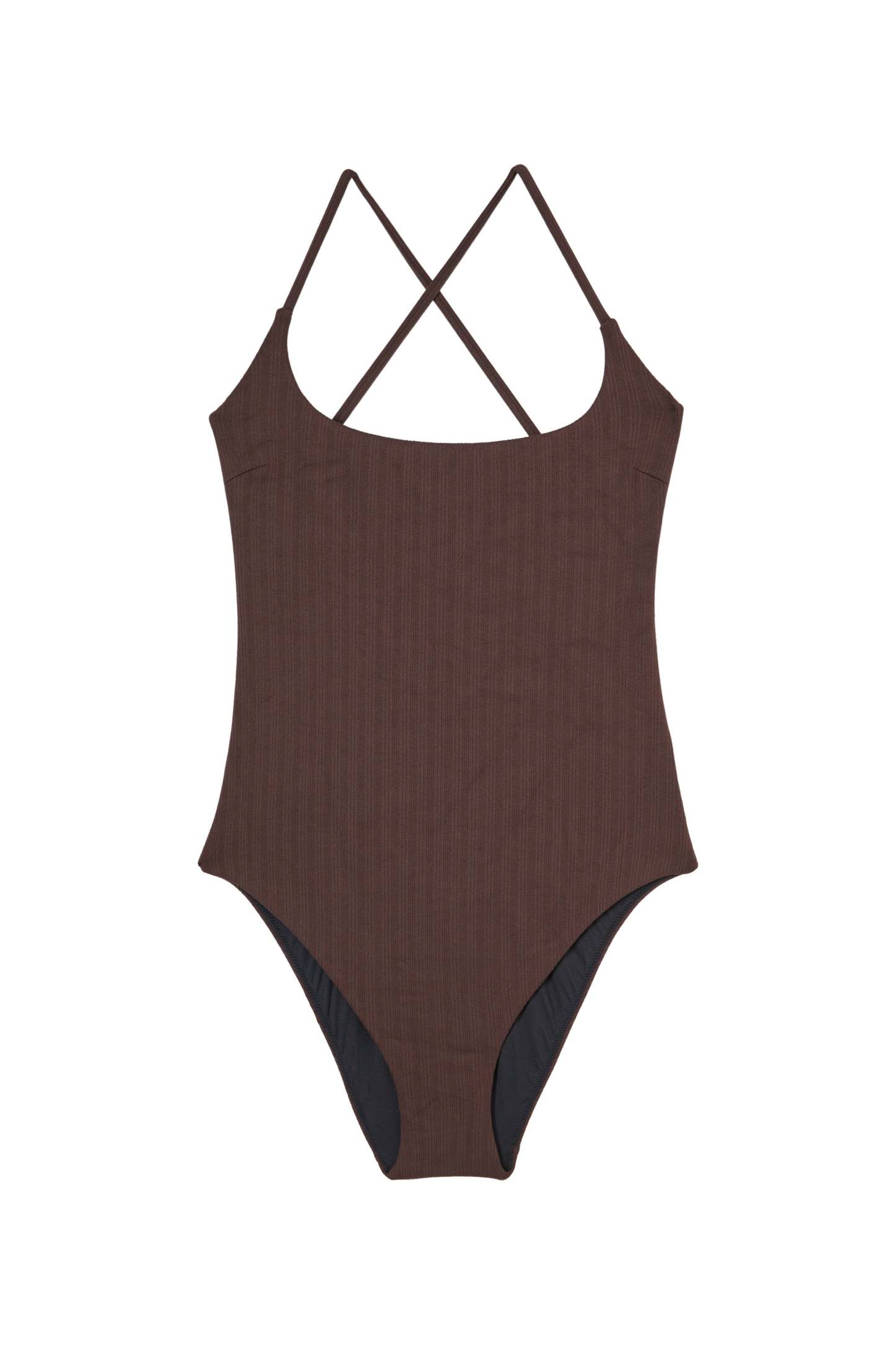 Maillot STELLA - Uni Chocolat