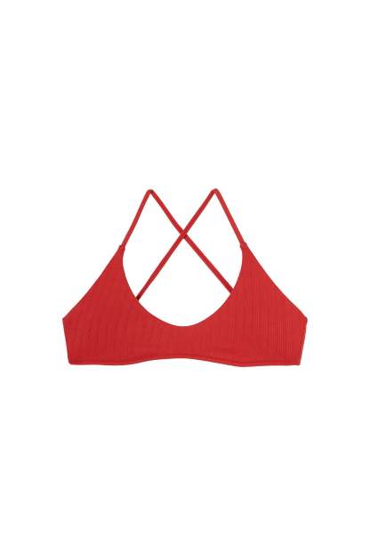 Haut de maillot DREW - Uni Rouge