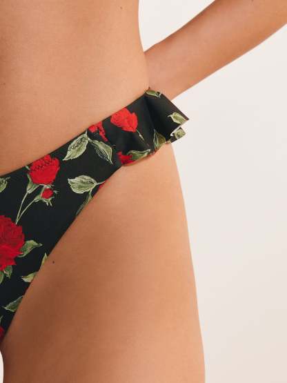 Bas de maillot LILOU - ROSES ROUGES