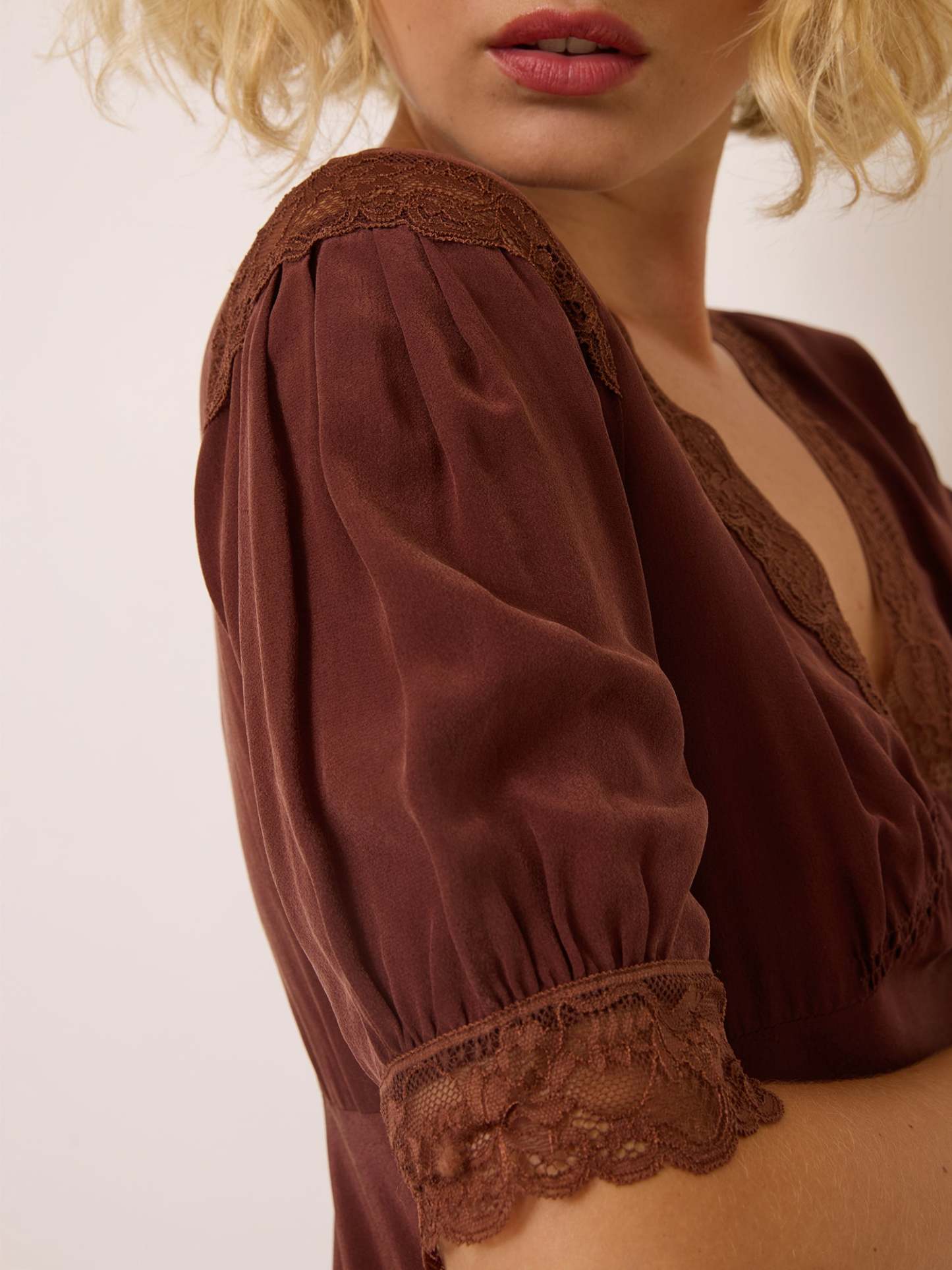 Robe LISERON - Uni Chocolat