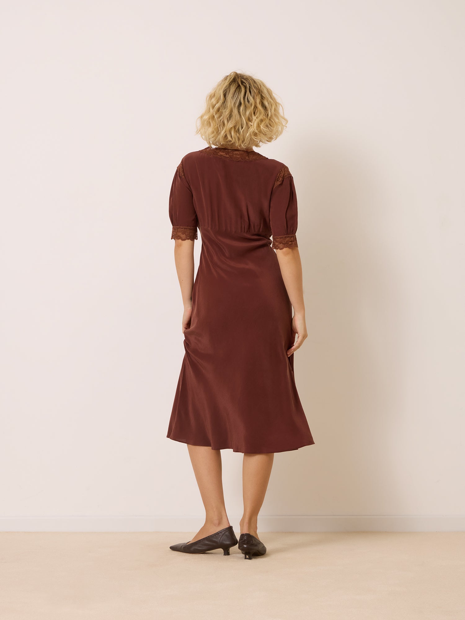 Robe LISERON - Uni Chocolat