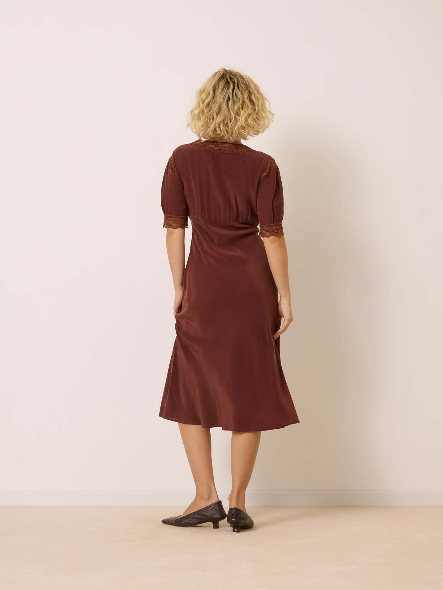 Robe LISERON - Uni Chocolat