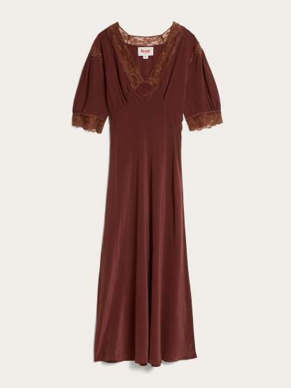 Robe LISERON - Uni Chocolat
