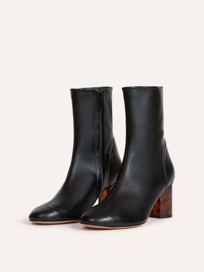 Bottines LOULA - Cuir Noir