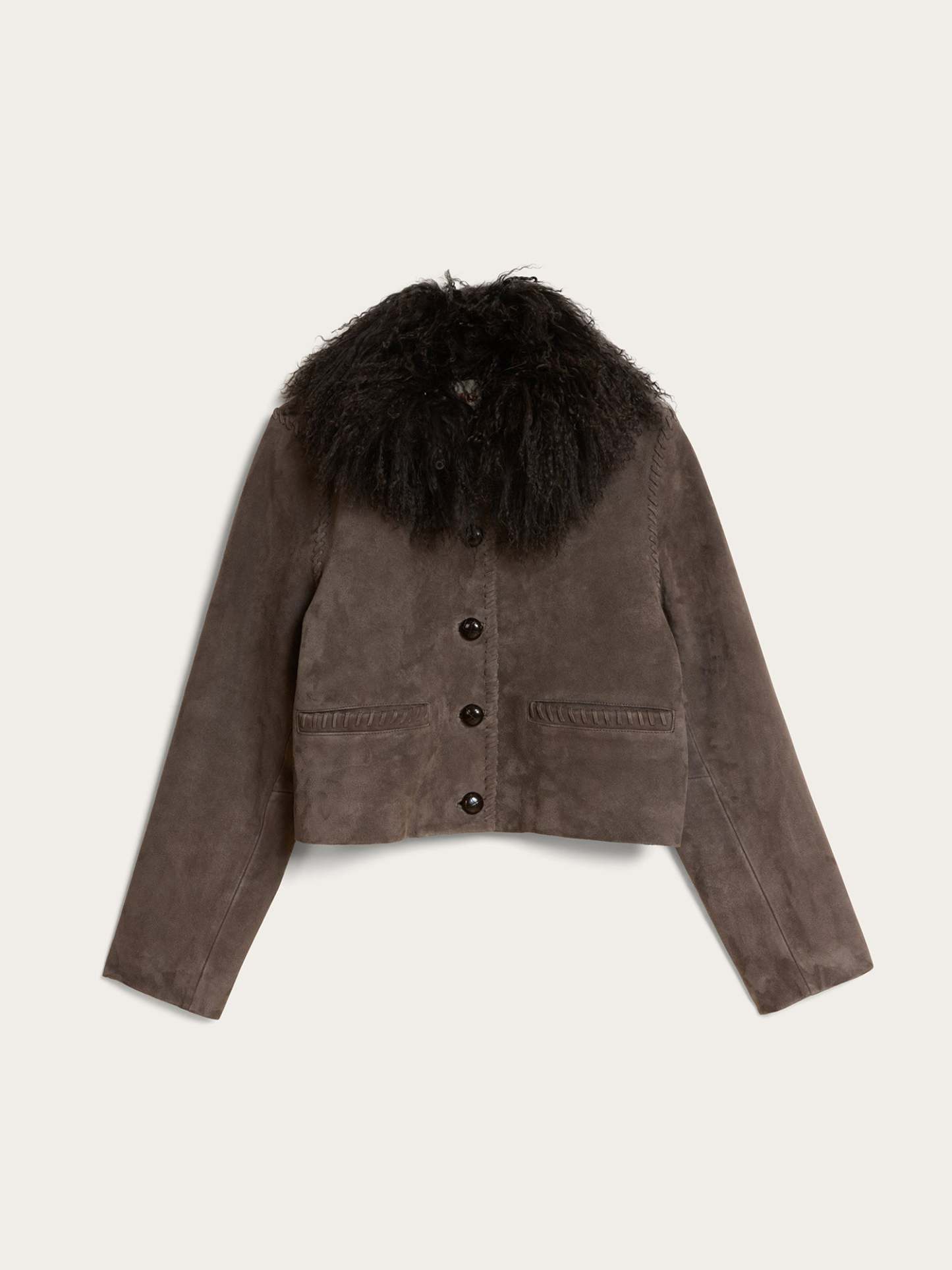 Veste LYS - SUEDE TAUPE