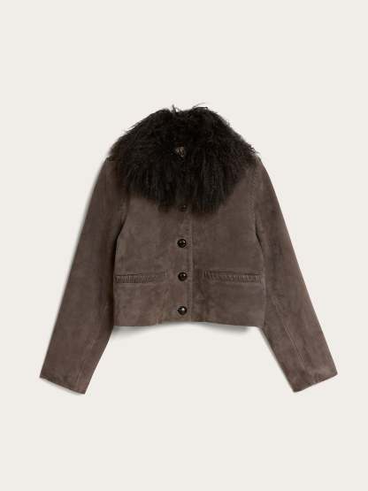 Veste LYS - SUEDE TAUPE