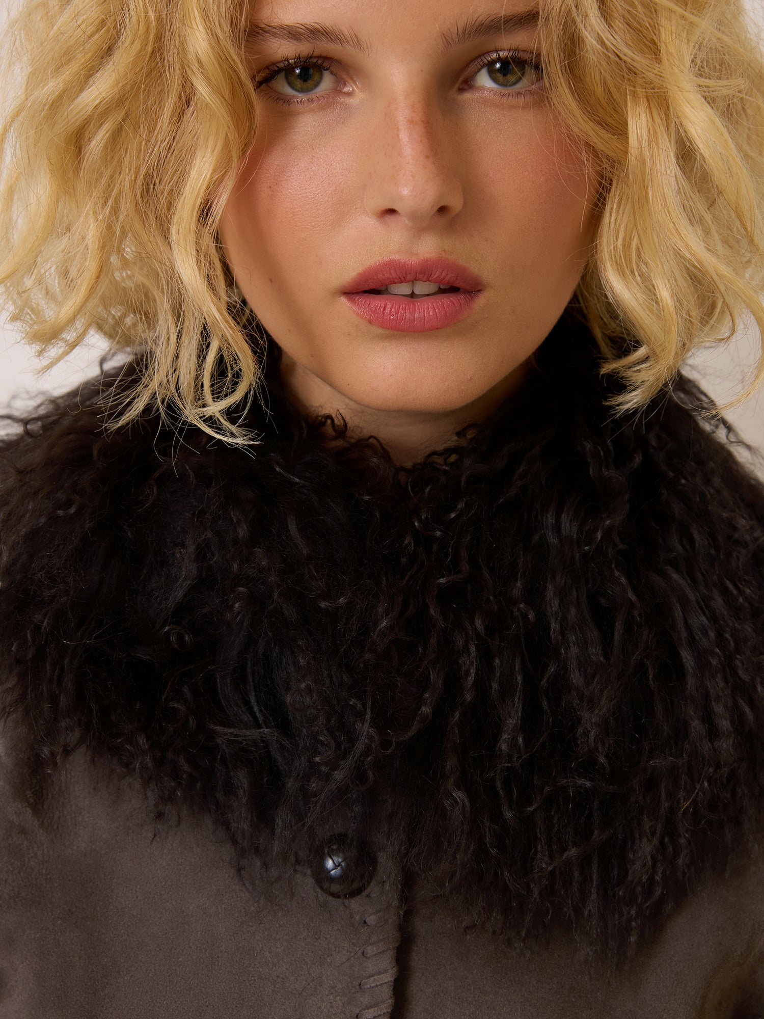 Veste LYS - SUEDE TAUPE