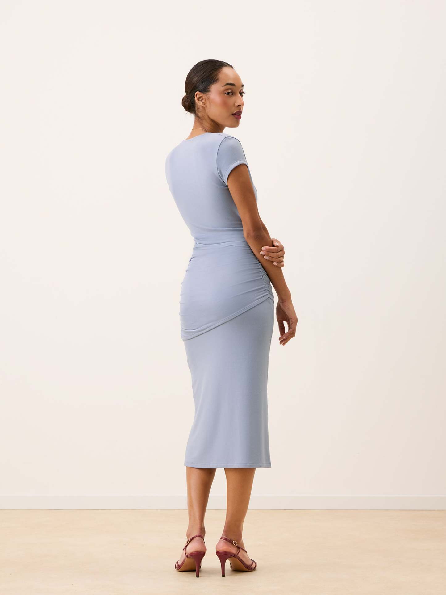 Robe MAGDALENA - UNI BLEUET