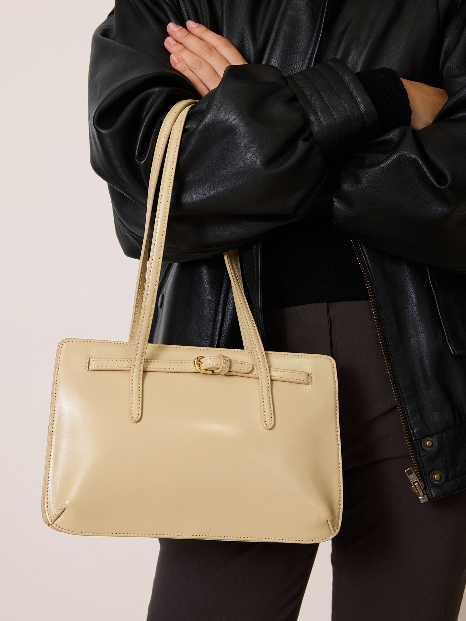 Sac FIANCE - CUIRGLACE CHAMPAGNE