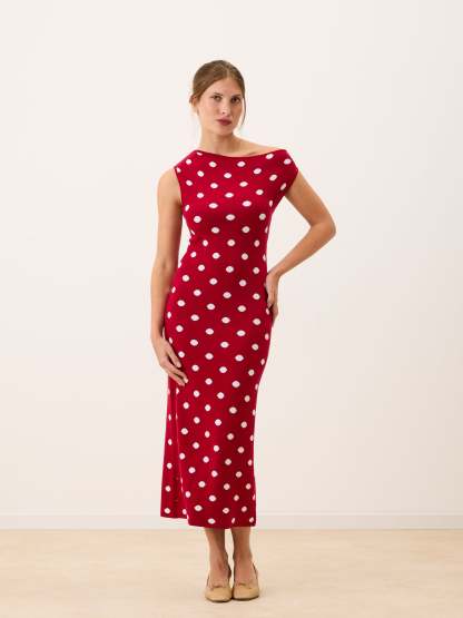 Robe MANU - POIS ROUGE