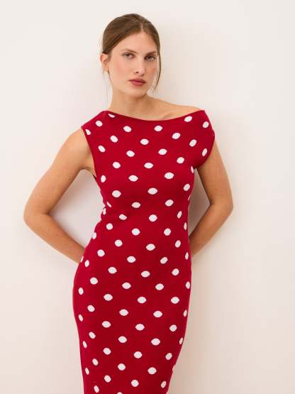 Robe MANU - POIS ROUGE