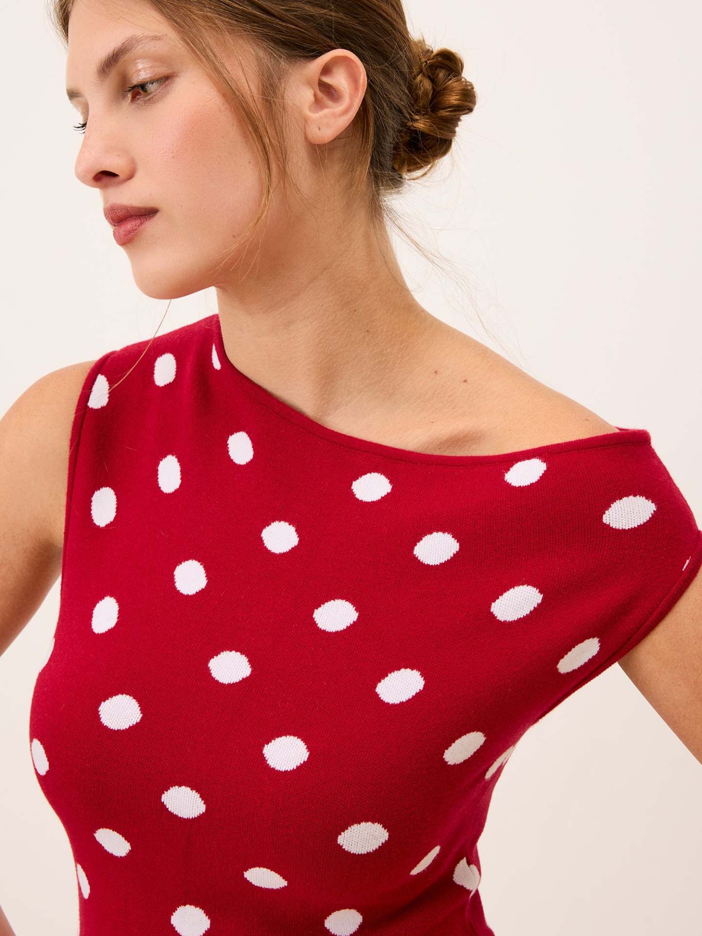 Robe MANU - POIS ROUGE